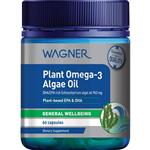 Wagner Plant Omega-3 Algae Oil 60 Capsules (New Zealand Formula)