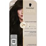 Schwarzkopf Creme Supreme Permanent Natural Darkest Brown 3-0