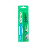 Grin Kids PowerSmile Toothbrush 5 - 7 Years Beige Blue
