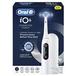 Oral B iO 6 Connected Coach With Travel Case + 2 Refills White