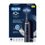 Oral B iO 6 Connected Coach With Travel Case + 2 Refills Black Lava