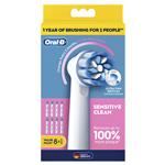 Oral B Toothbrush Refills Sensitive Clean 8 Pack
