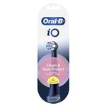 Oral B Power Toothbrush iO Clean & Gum Protect Refills Black 4 Pack