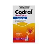 Codral Nasal Spray + Moisturiser 2x10ml Twin Pack
