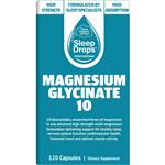 Sleep Drops Magnesium Glycinate 10 120 Capsules