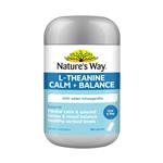 Nature's Way L-Theanine Calm + Balance 50 Capsules