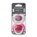 Tommee Tippee Ultra Fit Soother Night Time 18-36 Months 2 Pack