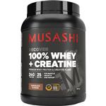 Musashi 100% Whey + Creatine Chocolate 900g