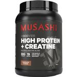 Musashi High Protein + Creatine Chocolate 900g