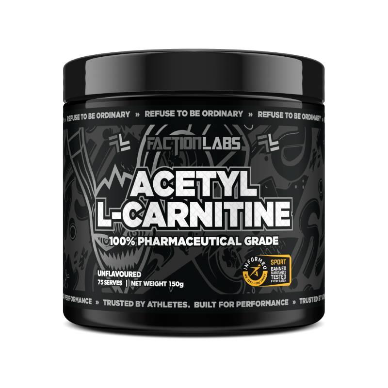 Buy Faction 100% Pure Acetyl L-Carnitine 150g Online Only Online at Chemist Warehouse Buy Faction 100% Pure Acetyl L-Carnitine 150g Online Only Online at Chemist Warehouse
