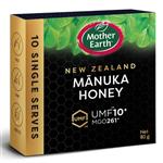 Mother Earth Single Serves Manuka Honey UMF 10+ 80g