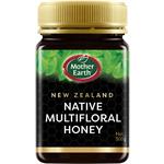 Mother Earth New Zealand Native Multifloral Honey 500g