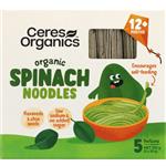 Ceres Organics Toddler Noodles Spinach 12+ Months 5 x 30g