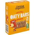 Ceres Organics Oaty Bars Banana 5 x 20g