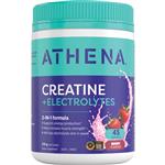 Athena Creatine + Electrolytes Berry Flavour 270g