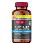 Red Seal High Strength Deep Sleep Magnesium 100 Vege Capsules Exclusive Size