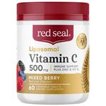 Red Seal Liposomal Vitamin C 500mg Mixed Berry 60 Chewable Tablets