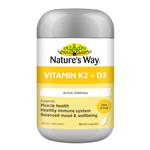 Natures Way Vitamin K2 + D3 30 Soft Capsules