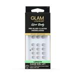 Glam By Manicare Ready Pre-Glued Cluster Lashes Clean Girl Lift 22475