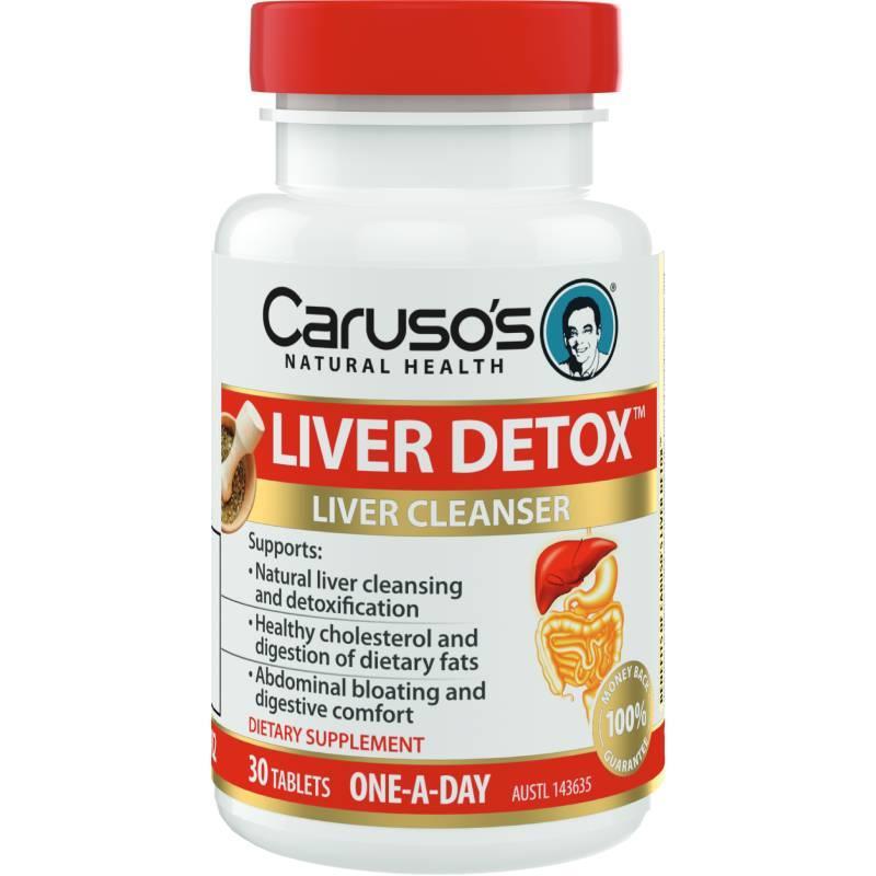 Buy Caruso s Liver Detox 30 Tablets Online at Chemist Warehouse