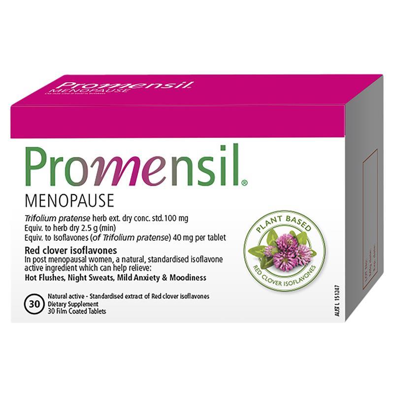 Buy Promensil Menopause 30 Tablets Online at Chemist Warehouse®
