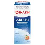 Demazin Cold Relief Colour Free Syrup 200mL
