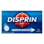 Disprin Extra Strength Direct Fast Acting Pain Relief Tablets 16 Pack