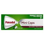 Panadol for Pain Relief Paracetamol 500mg 48 Mini Caplets
