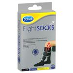 Scholl Flight Socks Black Unisex 9 - 12