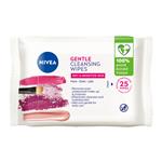 Nivea Dry Sensitive Skin Biodegradable Cleansing Wipes 25