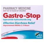 GastroStop 2mg 12 Capsules