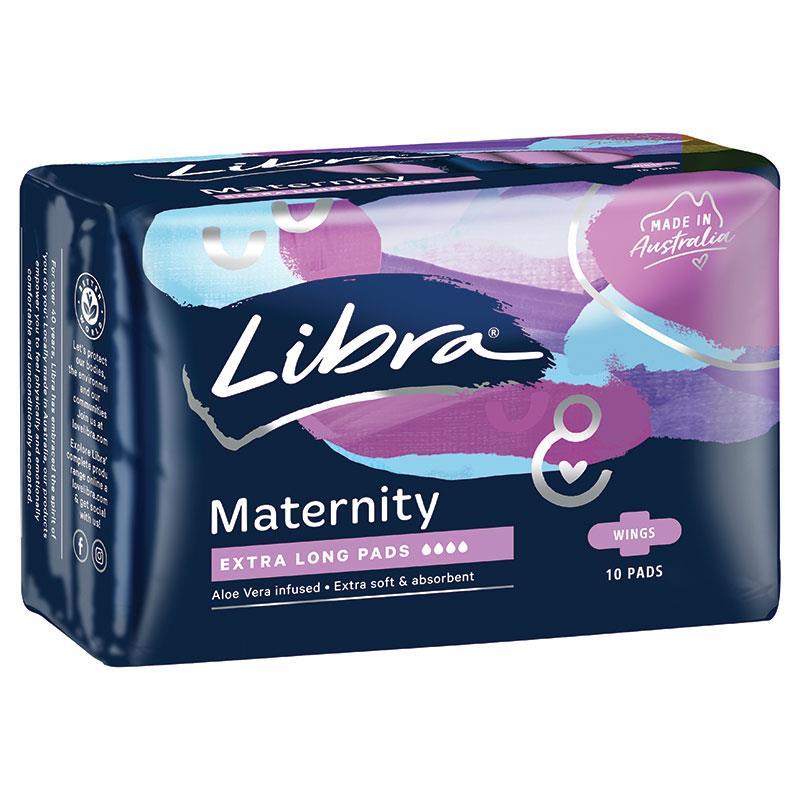 Buy Libra Pads Maternity Wings 10 Pack Online at Chemist Warehouse®