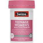 Swisse Teenage Ultivite Women's 60 Tablets