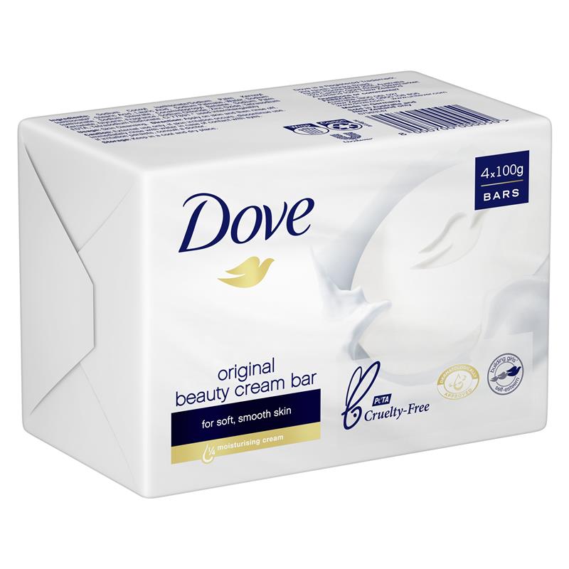 Buy Dove Beauty Bar 4 Pack Soap Online At Chemist Warehouse® 6493