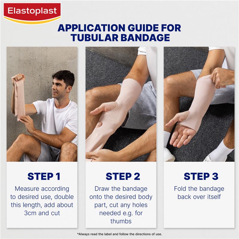 Buy Elastoplast Elastic Tubular Support Bandage Size C 1 Pack Online at