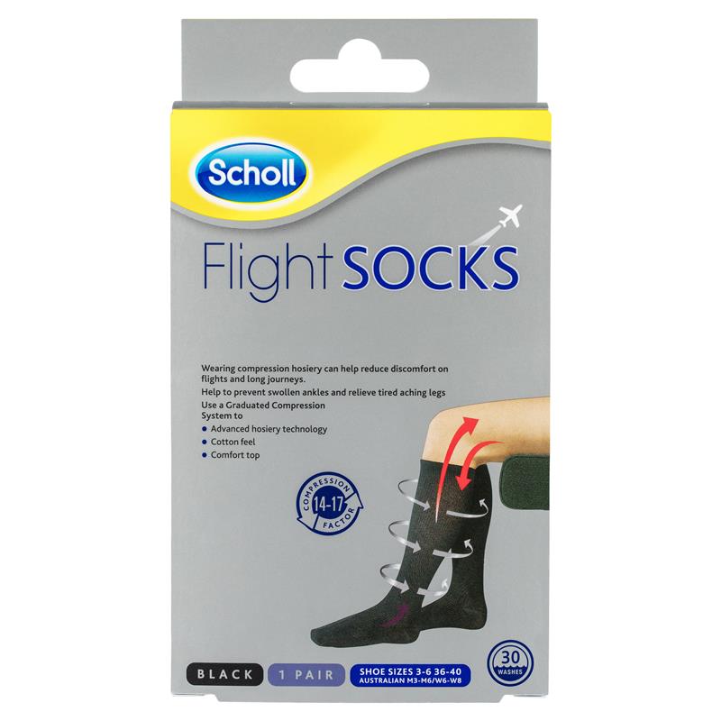 Buy Scholl Flight Socks Unisex 3-6 Online at Chemist Warehouse®