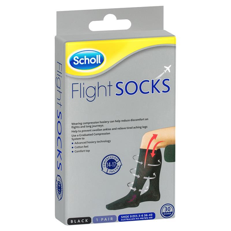 Buy Scholl Flight Socks Unisex 3-6 Online at Chemist Warehouse®