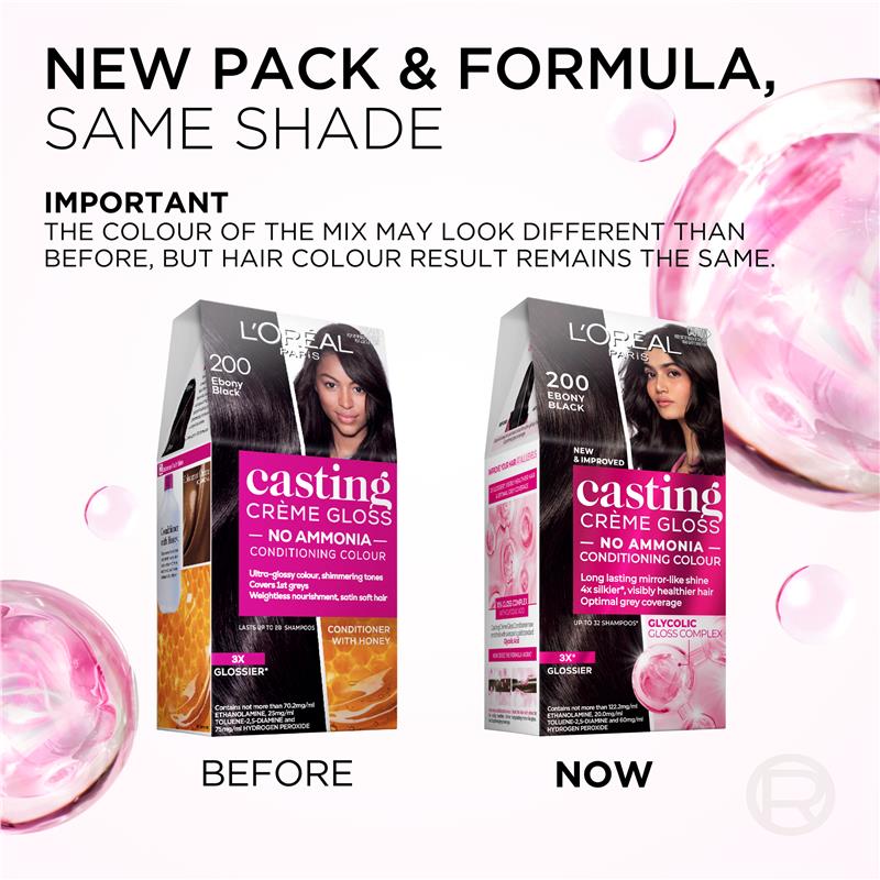 loreal hair colour 200 ebony black