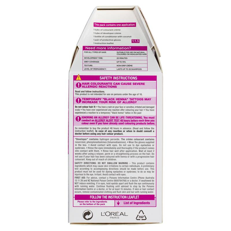 Buy L'Oreal Paris Casting Creme Gloss Semi-Permanent Hair Colour - 415 Iced  Chocolate(Ammonia Free) Online at Chemist Warehouse®