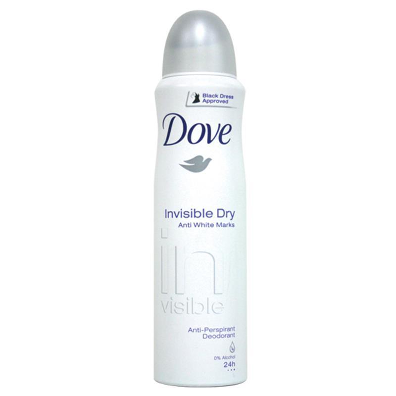 Buy Dove Deodorant Aerosol Invisible Dry 150ml Online at Chemist Warehouse®