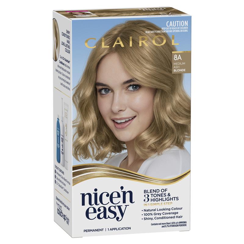 Buy Clairol Nice Easy 106 Medium Ash Blonde Online At Chemist
