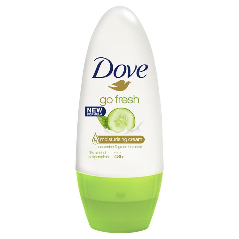 Buy Dove Go Fresh Cucumber & Green Tea Deodorant RollOn 50ml Online at