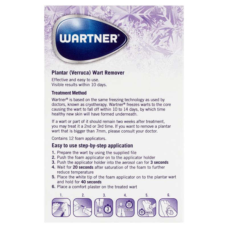 Buy Wartner Plantar Wart Removal System 50ml Online at Chemist Warehouse®