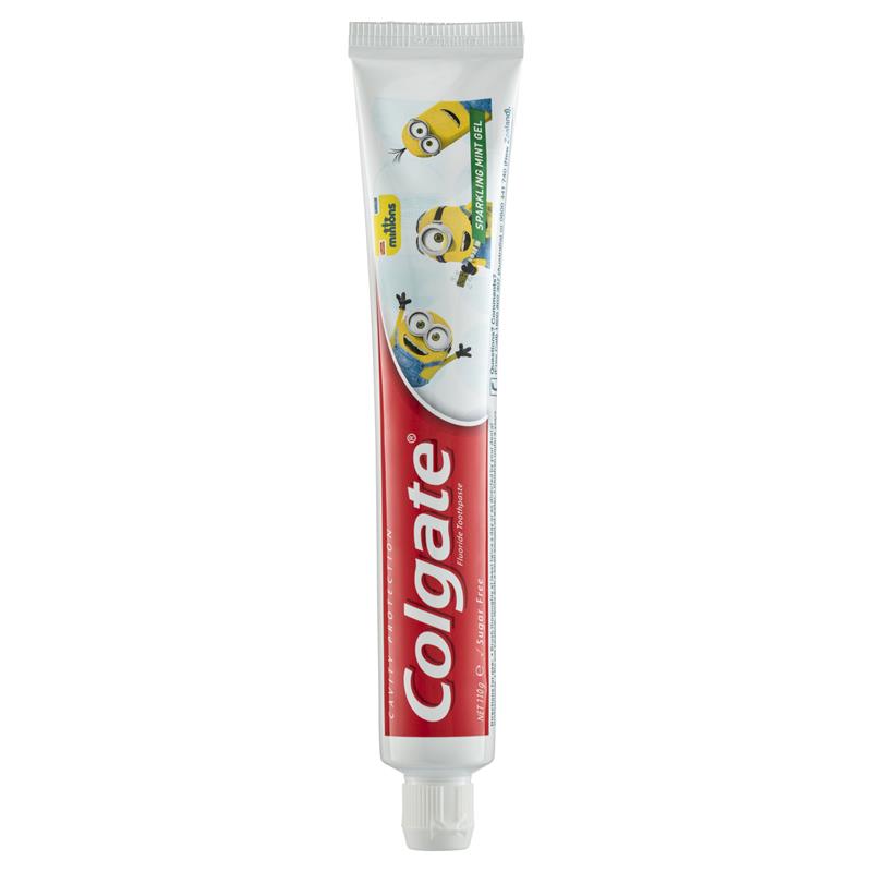 Buy Colgate Minions Kids Toothpaste Sparkling Mint Gel 6+ years 110g ...