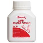 Surgipack Empty Gelatine Capsules Size 00 100 pack