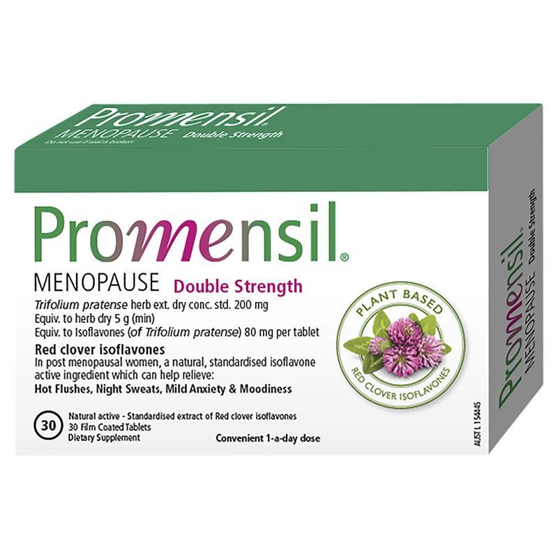 Buy Promensil Menopause Double Strength 30 Tablets Online at Chemist