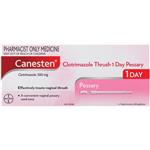 Canesten 1 Day Thrush Treatment Pessary (Pharmacist Only)