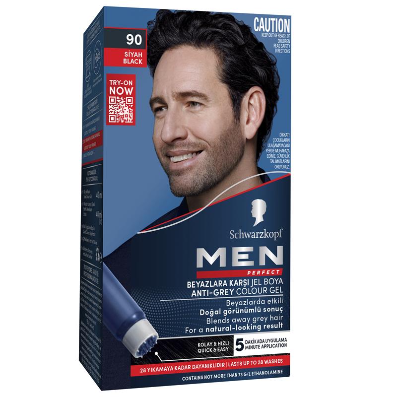 Buy Schwarzkopf Men Perfect 90 Natural Black Online at Chemist Warehouse®