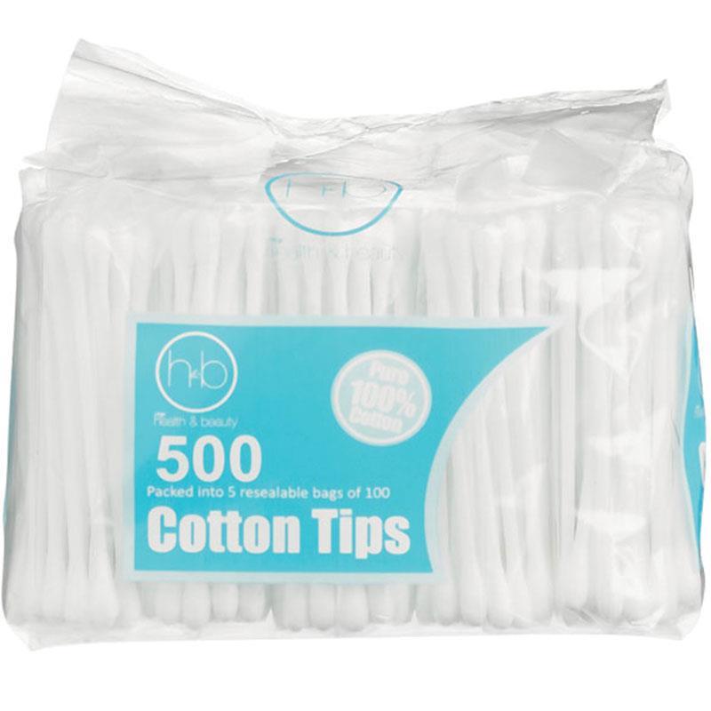Buy Health & Beauty Cotton Tips 500 Online at Chemist Warehouse®