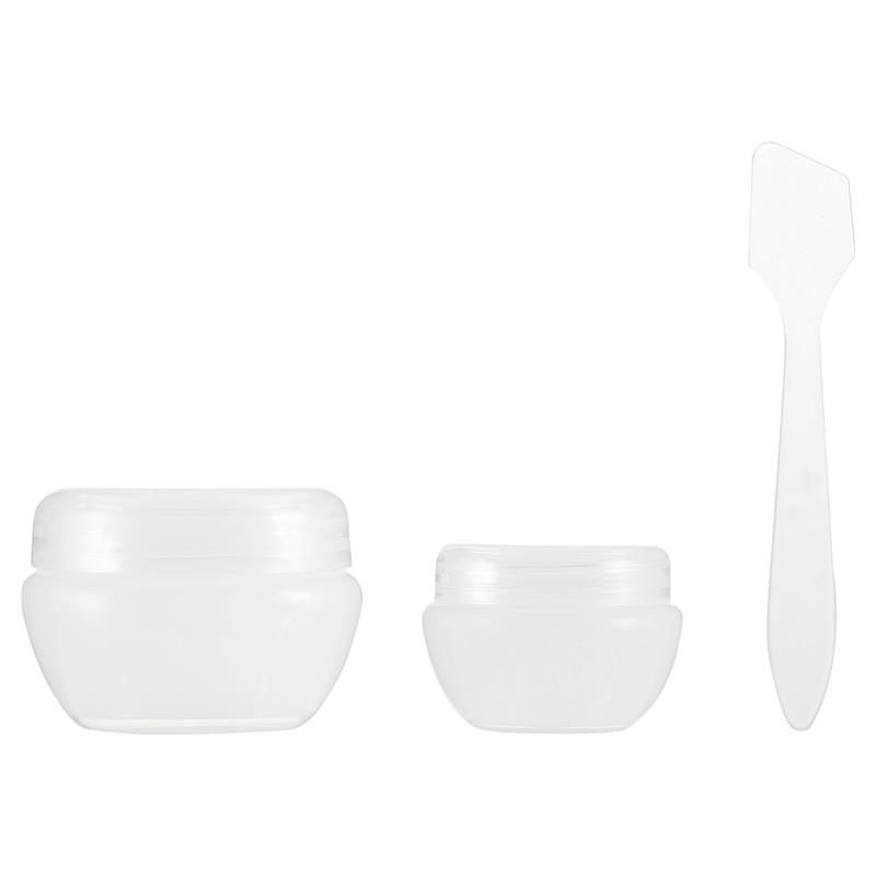Buy Manicare Travel Cosmetic Jars with Spatula 680W Online at Chemist Warehouse®